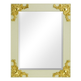 Migliore 30603 Зеркало прямоугольное H80 х L65 x P4 cm, Avorio Dorato