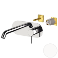 Смеситель для раковины Remer X Style X15KBBO, белый матовый