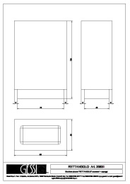 Стакан для зубных щеток Gessi Rettangolo (20835#031) черный