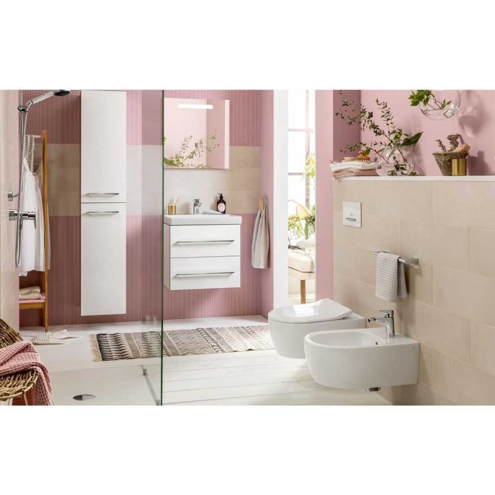 Биде подвесное Villeroy Boch Avento 54050001 (альпийский белый)