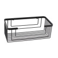 Полка металлическая прямая WasserKRAFT 711BLACK, цвет - черный