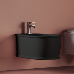 Фото Биде подвесное ArtCeram Atelier (ATB001 17 00) черный матовый