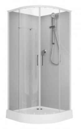 Фото Душевая кабина 90x90x202 Aquanet (00267253) Без гидромассажа, Акрил, Поддон низкий