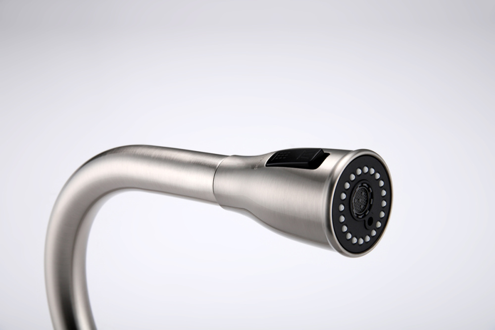 Смеситель для кухни Paulmark Lange (La214212-NI) никель