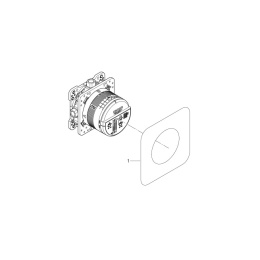 Душевой комплект для ванной GROHE Eurocube (25239000) хром