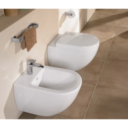 Биде подвесное 7400 00 01 VILLEROY&BOCH SUBWAY
