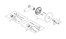 Смеситель Grohe Veris 19367000 для душа, хром