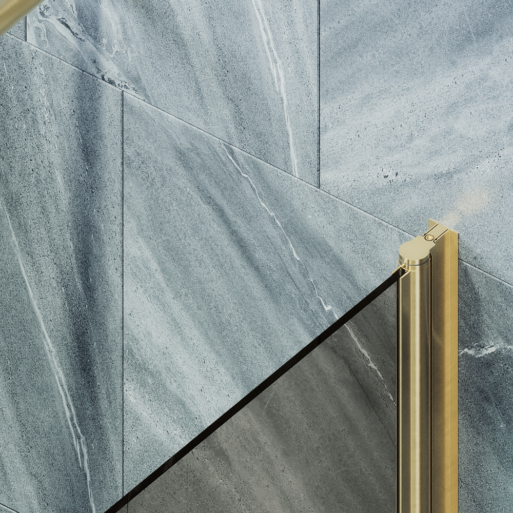 Шторка на ванну Maybah Glass MGV-611-3 поворотная на монопетле