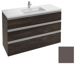 Тумба под раковину Jacob Delafon Vox 120 см, EB2041-RA-G80, цвет - светло-коричневый блестящий