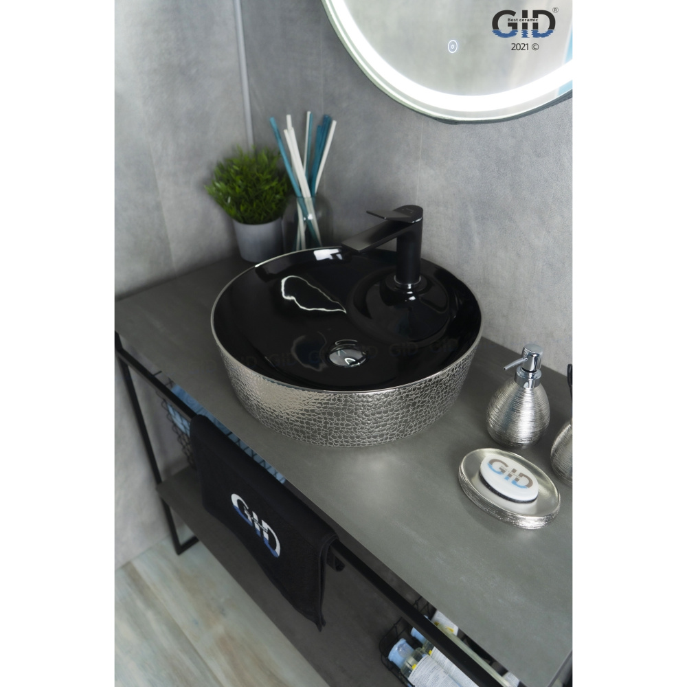 Раковина накладная Gid D1306h020