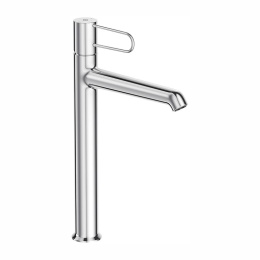 Фото Смеситель для раковины Jacob Delafon Odeon Rive Gauche E21031-CP-CP, высокий, хром, ручка хром