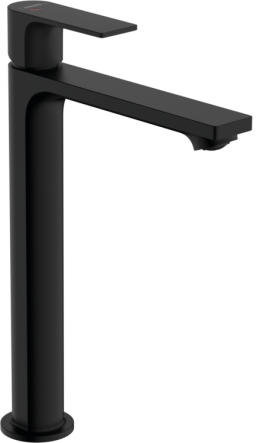 Фото Смеситель для раковины Hansgrohe Rebris E (72581670) черный матовый