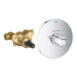 Grohe Grohtherm 1000 34573000 Термостат центральный, встраиваемый