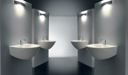 Фото Kerasan Aquatech 374001 Раковина подвесная на 70 см