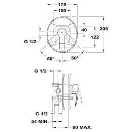 Фото Teka Vita 242400200 Смеситель для душа