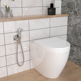 Фото Смеситель с гигиеническим душем Paini Prato 53CR442QLM хром