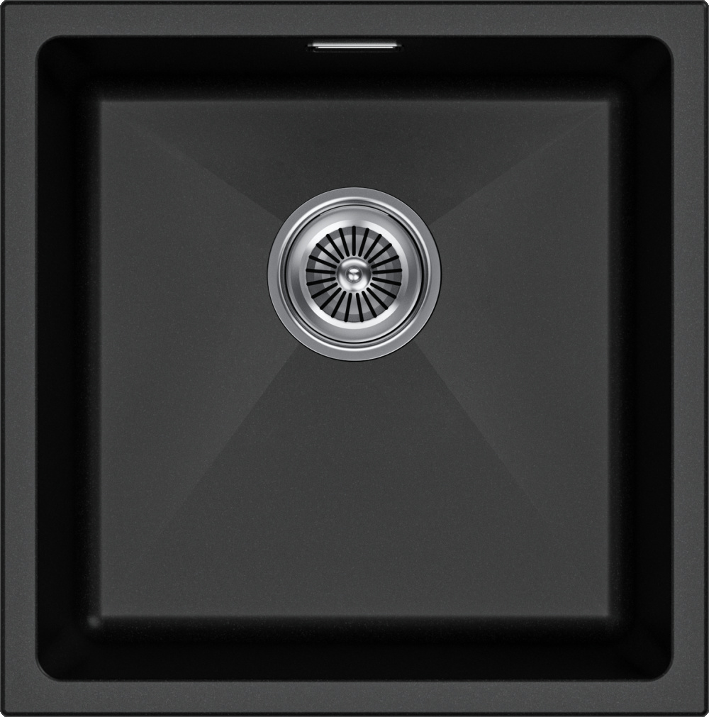 Фото Мойка для кухни Paulmark Lumi (LU45-BL) чёрный