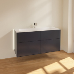 Villeroy Boch Finion G05000HG Тумба под раковину 1196х498 мм (midnight blue matt)