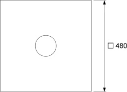 Фото Душевой трап Tece (KDP-L50) серый