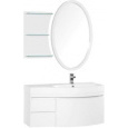 Мебель для ванной Aquanet Опера 115 R белый (3 ящика)