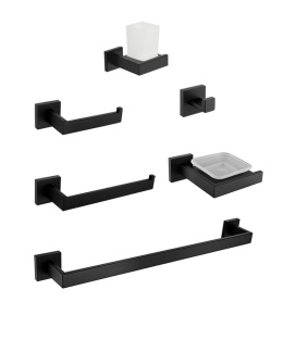 Boch Mann CR-F25B Набор аксесcуаров для ванной черный