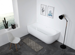 Фото Акриловая ванна 170x75 Abber (AB9315 L), асимметричная