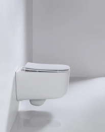 Унитаз beWash Schutz BKWHR002510 подвесной Белый с сиденьем Микролифт