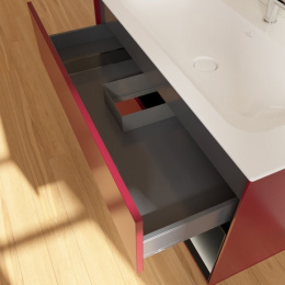 Villeroy Boch Finion F040PDHB Тумба под раковину 996х498 мм (black matt/peony matt)