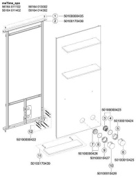 Смеситель для ванны Keuco MeTime_spa 56164011102, антрацит
