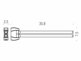 Фото Полотенцедержатель Colombo Design Road B8012.CRQ
