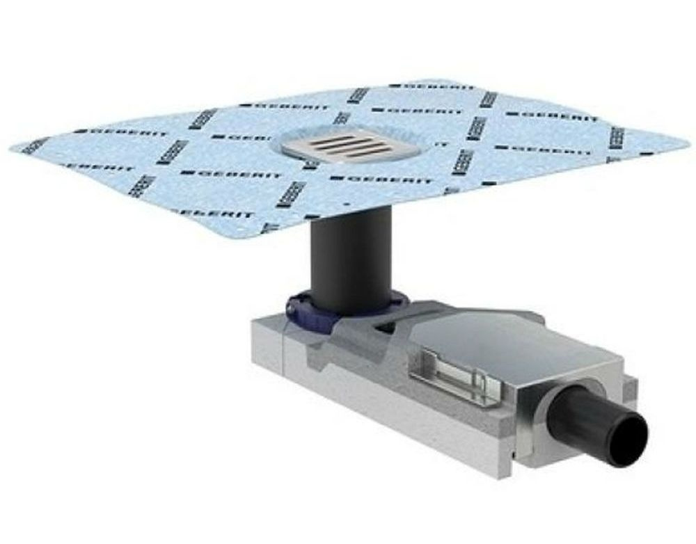 Фото Сифон для душевого трапа Geberit CleanLine (154.052.00.1) серый