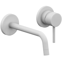 Фото Смеситель для раковины Paffoni Light LIG006BO70 Белый матовый