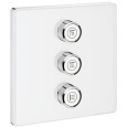 Переключатель потоков Grohe Grohtherm SmartControl 29158LS0 Белая луна Хром