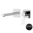 Смеситель для раковины Remer Slash SL15PLNO, черный матовый