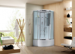 Фото Душевая кабина 90x90x220 Black&White (G5503 900)