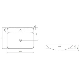 Excellent Holmi CEAC.3201.590.WH Умывальник