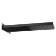 Верхний душ настенный 50x20 см Remer 350SSNOX, черный матовый
