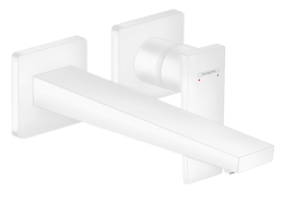 Смеситель для раковины Hansgrohe Metropol (32526700) белый матовый