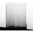 Душевая дверь WasserKRAFT Lippe 45S09 cтекло прозрачное, 170 x 190 см