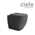 Ceramica CIELO Shui Comfort SHCOVAKTRCM - Унитаз напольный пристенный 55*38 см, Rimless безободковый