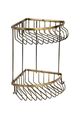 Фото Угловая полка Boheme Medici (10622) бронза