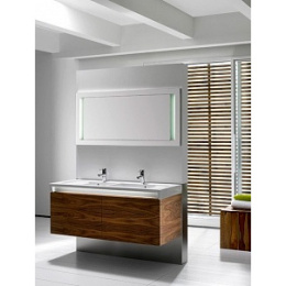 Раковина двойная 130 см Roca Stratum (327630000) белый