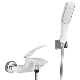 Фото Смеситель для ванны MATRIX SMF-323073/BWT цвет белый