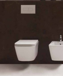 Унитаз подвесной Globo Stone (STS03.BI) белый