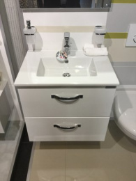 Тумба под раковину Jacob Delafon Ola 80 см, EB391RU-N14, цвет - серый антрацит