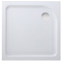 Душевой поддон BelBagno TRAY-BB-A-90-15-W 90 x 90 см с сифоном, квадратный