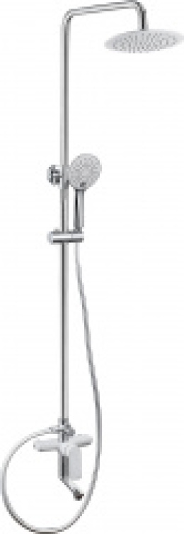 Фото Душевая стойка Aquanet Arctic (00243325) хром, белый