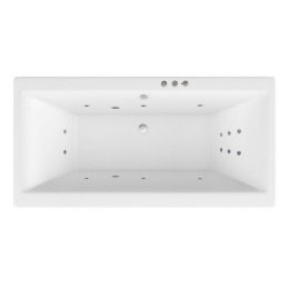 Фото Excellent Pryzmat Slim WAEX.PRY16S.SMART Ванна 160x75 "SMART" (хром)