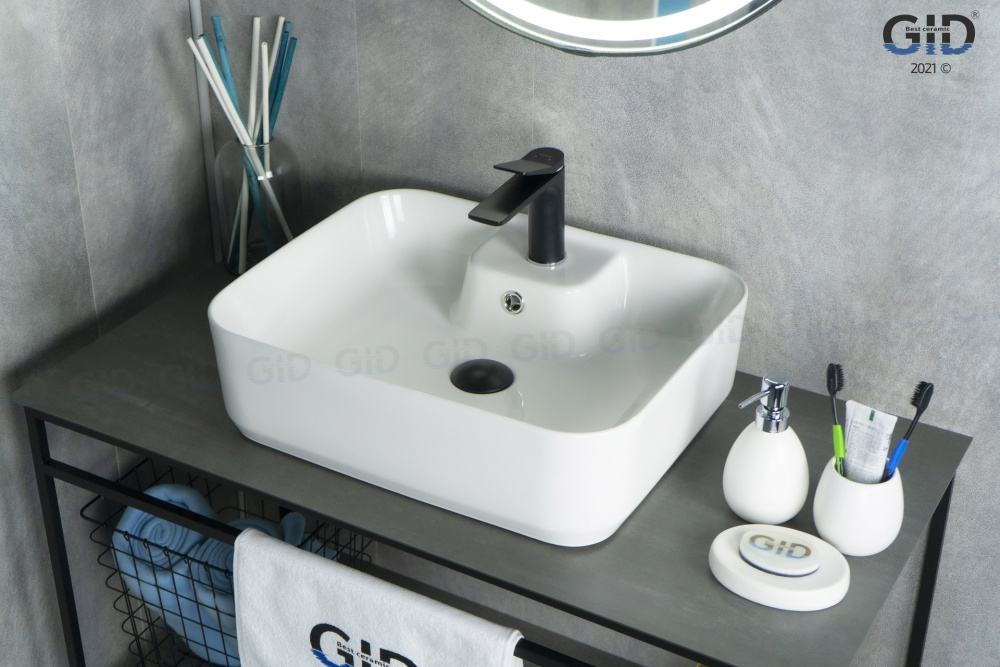 Фото Раковина накладная Gid N9445