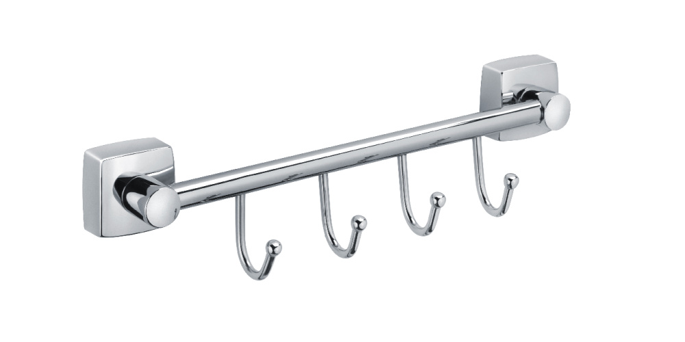 Фото Планка FIXSEN Kvadro 4 крючка (FX-61305В-4)